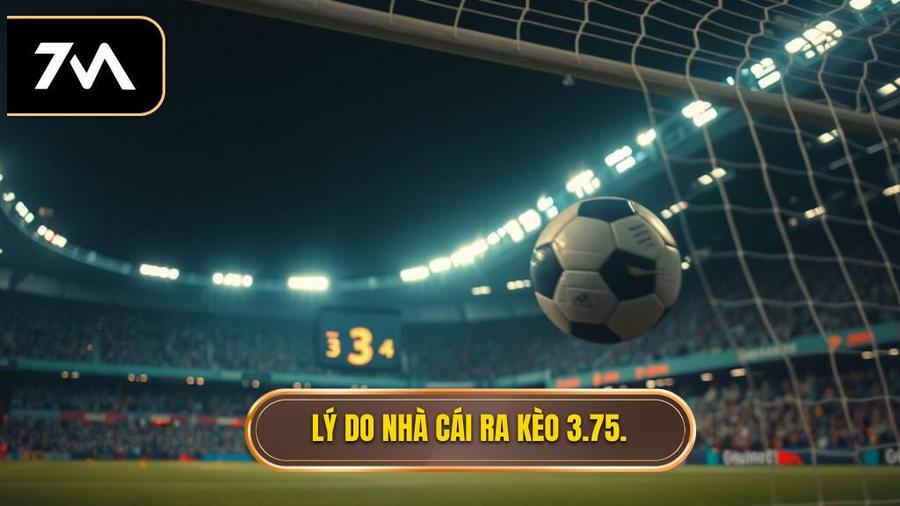 Tại sao nhà cái lại đưa ra tỷ lệ Kèo tài xỉu 3.75 hiệp 2