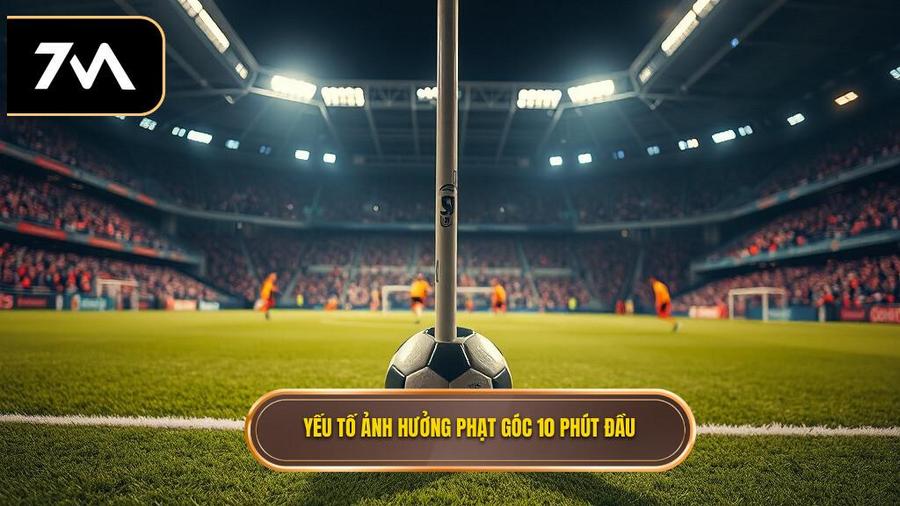 Các yếu tố then chốt ảnh hưởng đến kết quả phạt góc 10 phút đầu