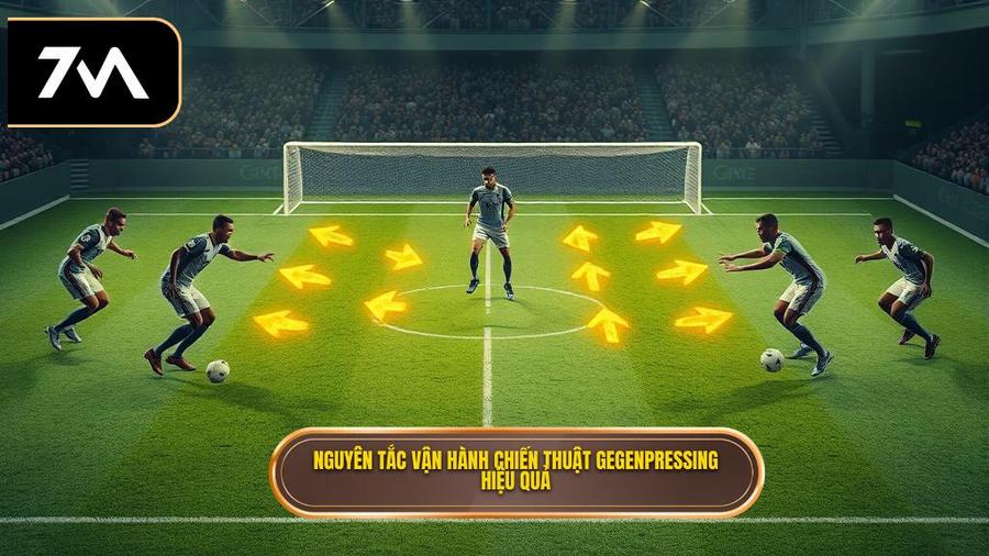 Các nguyên tắc vàng khi vận hành chiến thuật Gegenpressing