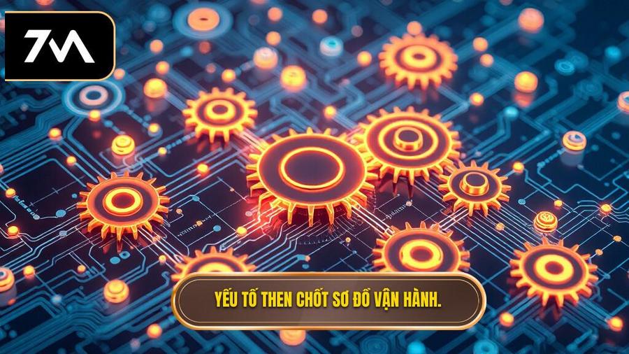 Các yếu tố then chốt trong sơ đồ vận hành