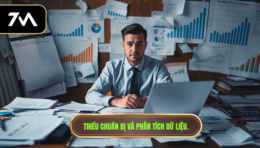 1. Thiếu chuẩn bị và phân tích dữ liệu.